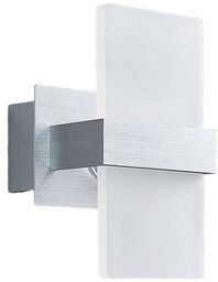 Lindby - Yorick LED Lampa Ścienna Satin White/Brushed