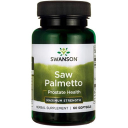 Swanson Saw Palmetto extract 320mg 60sgels