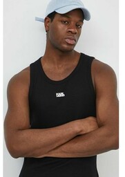 Karl Lagerfeld t-shirt męski kolor czarny