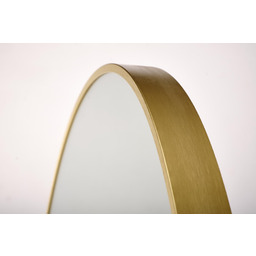 Lustro w ramie złotej 60 x 120 cm