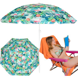 Parasol Plażowy Łamany Wbijany 180cm