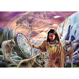 Ravensburger 12000624 - łapacz snów - puzzle 1000