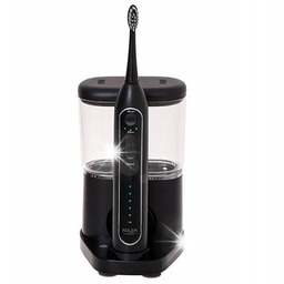 Szczoteczka SONICZNA z irygatorem 2w1 DO ZĘBÓW stojak