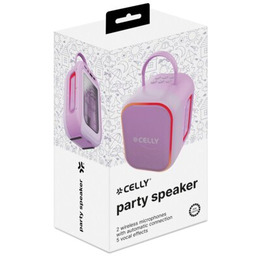 CELLY Zabawka głośnik mobilny Partykids2vl Karaoke Fioletowy
