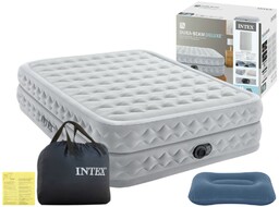 Materac Dmuchany Dwuosobowy 152x203x51 Intex 64490ND z Pompką