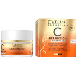 EVELINE C Perfection silne rozświetlający krem wygładzający 30+