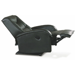 Fotel rozkładany wypoczynkowy jeff czarny halmar