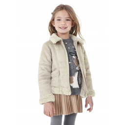 Mayoral Kurtka Futerko Kożuch 4414 Brązowa rozm 116