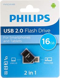 Philips 2 w 1 USB 2.0 -USB Micro