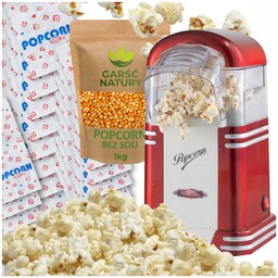 Maszynka Do Popcornu Ariete Urządzenie 1100 W Zestaw