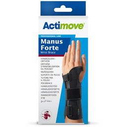 Actimove Professional Line Manus Forte Orteza nadgarstka czarna