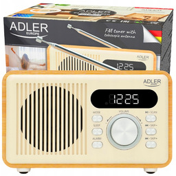 Radio Cyfrowe Radiobudzik Kuchenne Bluetooth Fm Usb Karta
