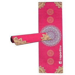 Insportline Mata do jogi i ćwiczeń zamszowa Sunshine