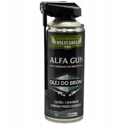 Olej do Broni Palnej Wiatrówki ALFA GUN 400ml