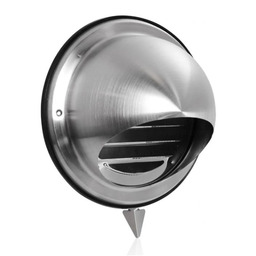 Kratka UVLA 160 nierdzewna z okapnikiem Wyrzutnia Czerpnia