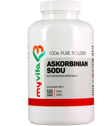 MyVita Askorbinian Sodu, buforowana witamina C, 500 g