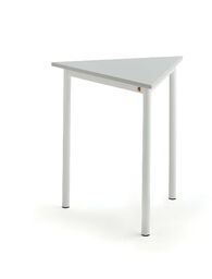 Stół SONITUS TRIANGEL, 700x700x720 mm, laminat HPL szary,