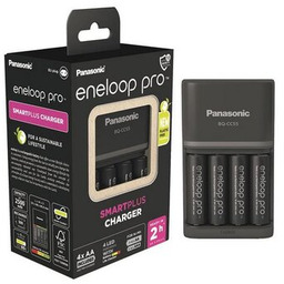 PANASONIC Ładowarka Eneloop BQ-CC55 + 4 akumulatorki AA