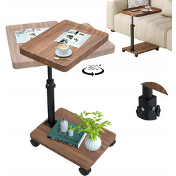 Regulowany Stolik Do Wanny Salonu Kawowy Obrót O