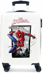 Marvel Spiderman Action walizka kabinowa, niebieska, 37 x
