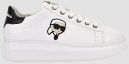 KARL LAGERFELD Białe sneakersy Kapri Nft Lo Lace