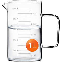 Szklany dzbanek z miarką Corato 1000 ml