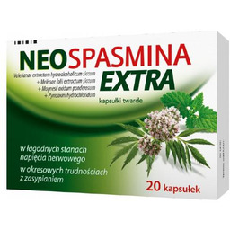 NEOSPASMINA Extra - 20 kapsułek
