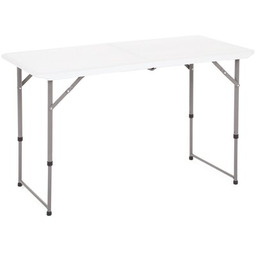 HOME & GARDEN Stół cateringowy 339819 Prostokątny Biały