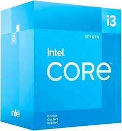 Intel Core I3-12100F BX8071512100F Procesor, Srebrny, 3,3 GHz