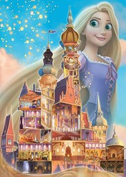 Puzzle 2D 1000 elementów: Disney kolekcja Roszpunka