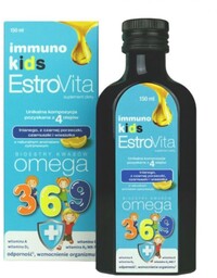 EstroVita Immuno Kids Omega 3-6-9, 150 ml