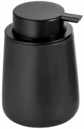AQUALINE 08136 Nero dozownik mydła 350 ml, czarny