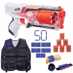 Nerf Elite Strongarm Strzałki Kamizelka Dodatki
