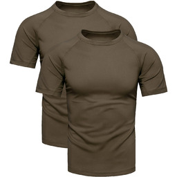 2-pak męski t-shirt khaki Recea