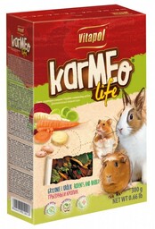 KARMEO LIFE WARZYWNY POKARM DLA GRYZONI 300g