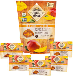 ORGANICZNE MANGO SUSZONE SUNNY FRUIT OPAKOWANIE 5x20G