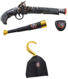 Zestaw Pirata - 4 elementy
