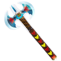 Nadmuchiwana podwójna siekiera Wikinga - 70 cm