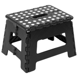 EHOKERY Stołek składany Amigo Czarny rozmiar M Zyskaj