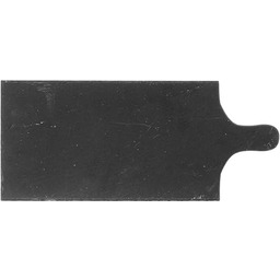 H&H deska do krojenia łupka, czarna, 46,5 x