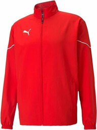 Puma Mężczyźni TeamRise Bluza, Puma Red-Puma Black, XXL