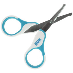 NUK Nożyczki dla niemowląt niebieskie