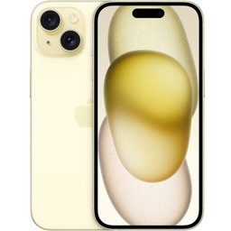 APPLE Smartfon iPhone 15 5G 128GB 6.1" Żółty
