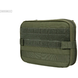 Duża kieszeń administracyjna z mapnikiem - Oliwkowa (SPE-19-034431)