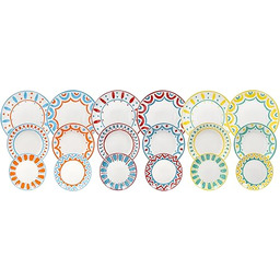 Tognana Vietri 18-częściowy zestaw obiadowy dla 6 osób,