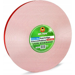 MOCNA TAŚMA DWUSTRONNA PIANKOWA AKRYLOWA 19MM/50M GRUBOŚĆ 0.8MM