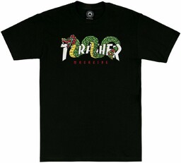 t-shirt męski THRASHER AZTEC TEE Black