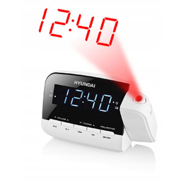 Radiobudzik Z Projektorem Radio Fm Hyundai 481 B