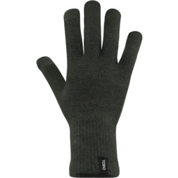 Todo Casual Gładkie rękawiczki Rider, 93% wełna merino,