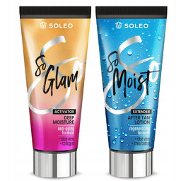 Soleo So Glam 150Ml Przyspieszacz Opalania + Balsam